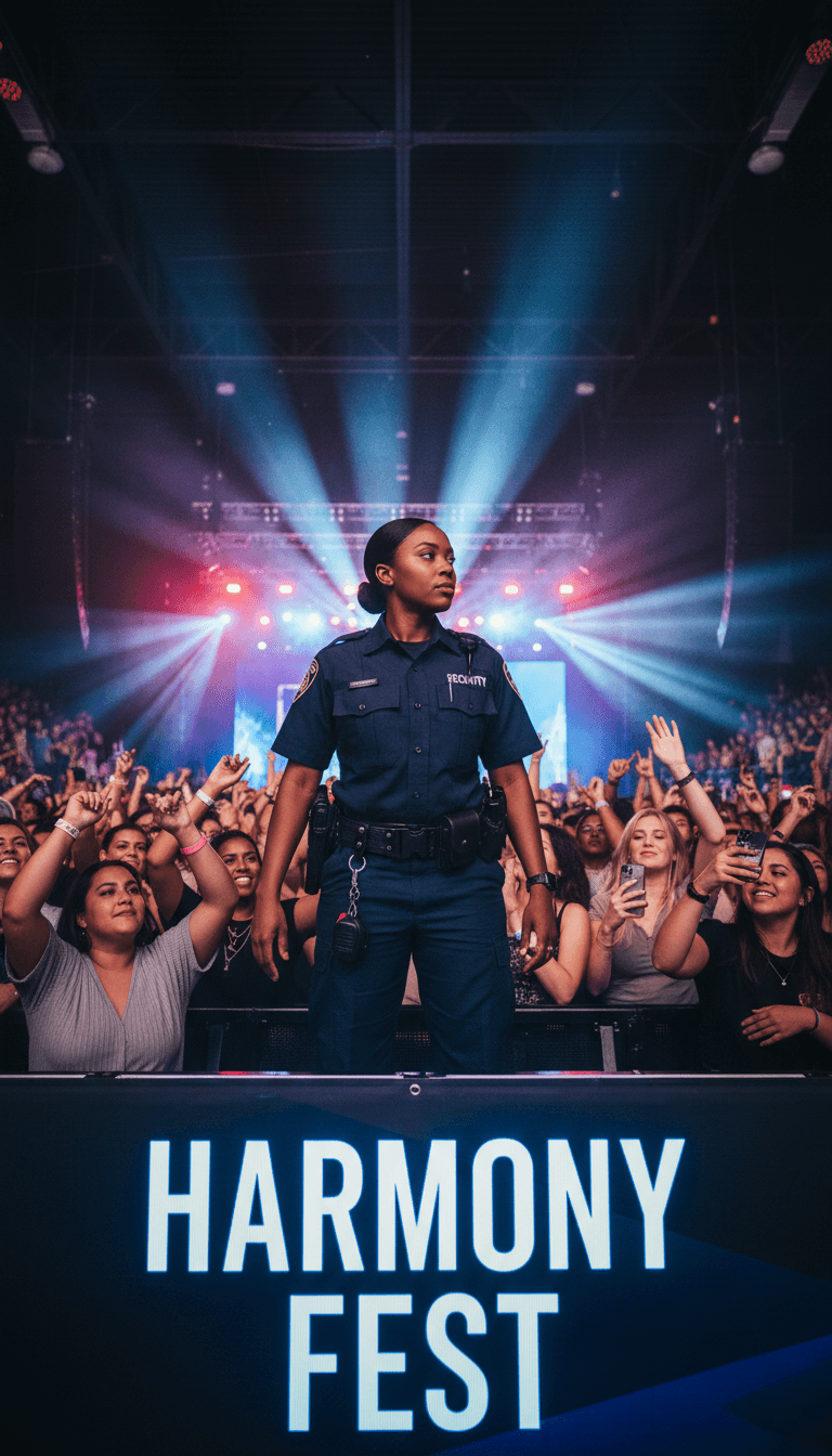 Security team controlling entry at a Toronto event venue